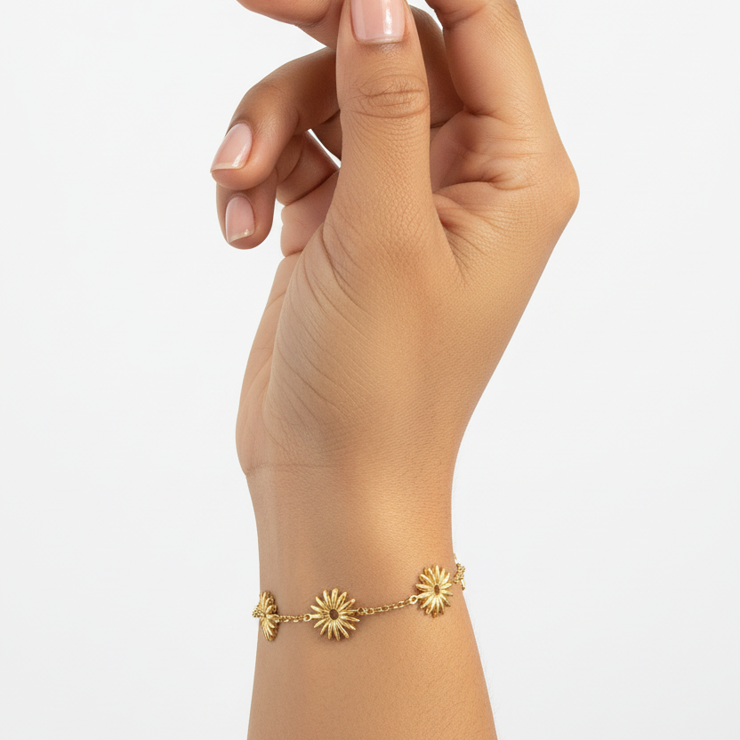 Classic Gold Chain Bracelet | 18k Plated Anti-Tarnish