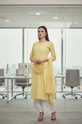 Cotton Printed Suit Set – 3-Piece Designer Ensemble