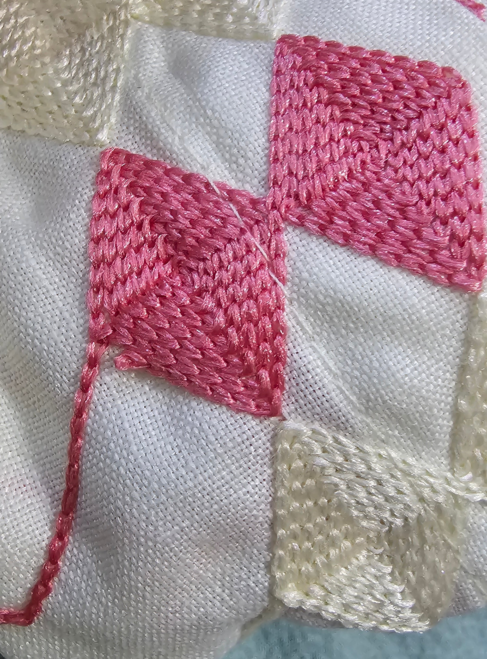 Premium Cotton Printed Three-Piece Suit Set with Thread Work