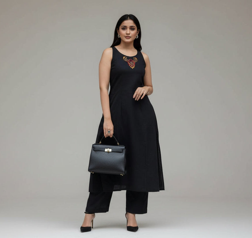 Starlight Noir Kurta Set