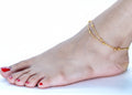 Modern Double-Layer Anklet