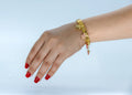 18K Gold-Plated Italian-Style Charm Bracelet