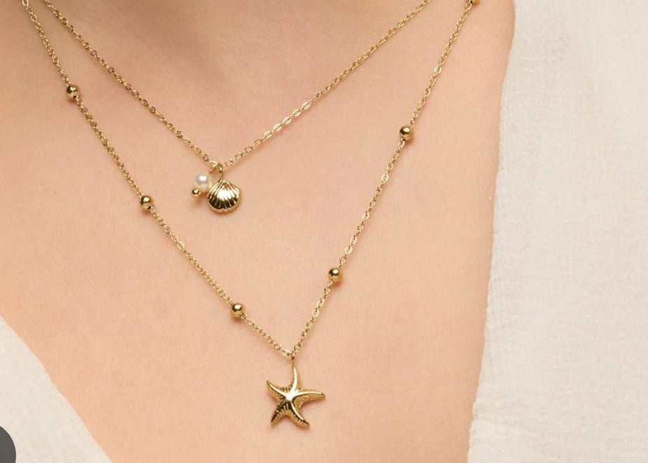 Double-layered chain - 18K Gold Plated