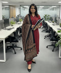 Crimson Heritage Kurta Set