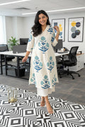 Cream Floral Cotton Co-ord Set